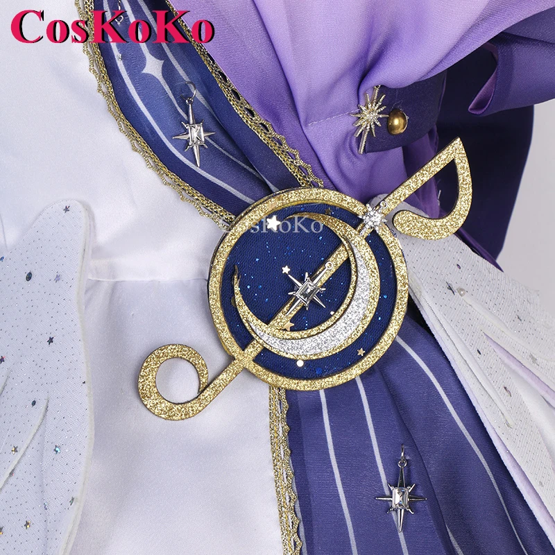 CosKocho-Robin Fantasia Cosplay, Jogo Honkai: Trilho Estrela, Doce lindo uniforme, Vestido, Festa de Halloween, Roupa de RPG, XS-XL, Novo