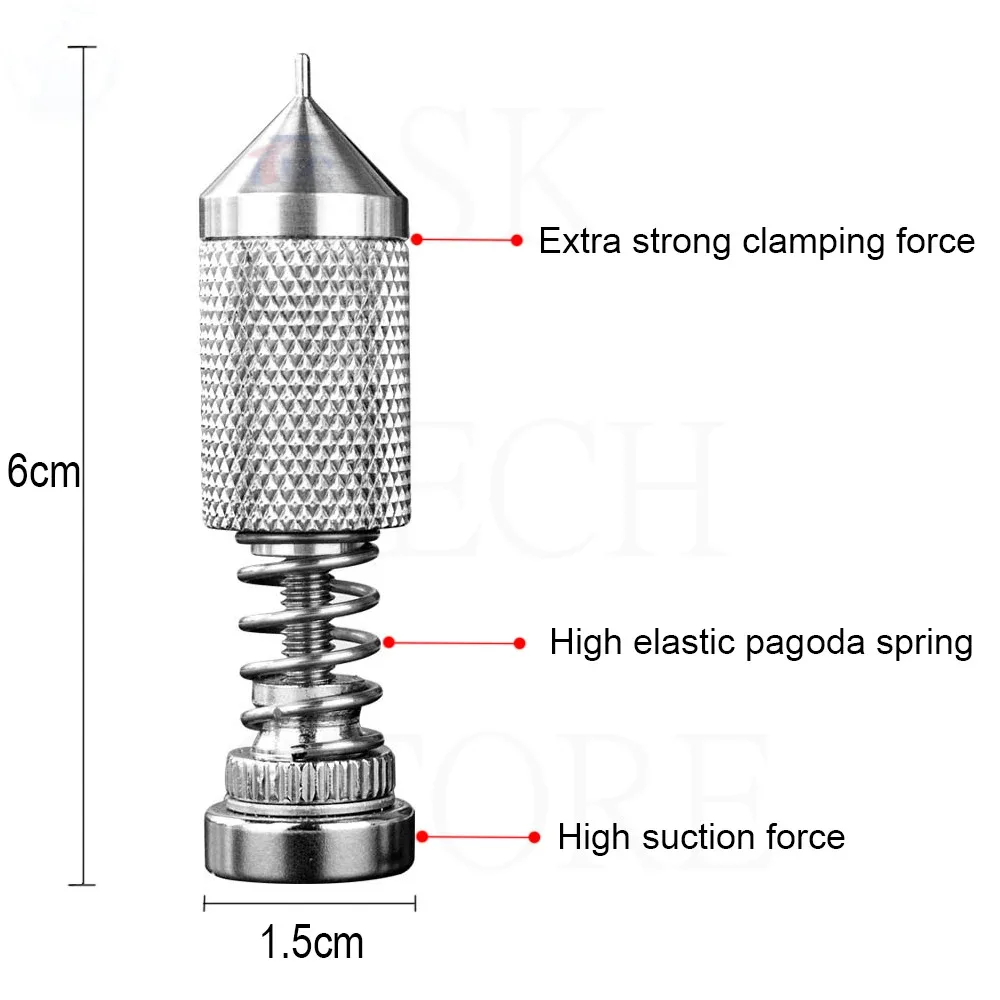 Strong Magnetic Suction Spring Clamp Universal PCB Holder Fixtute for Circuit Board Electronic Repair Tool Platform