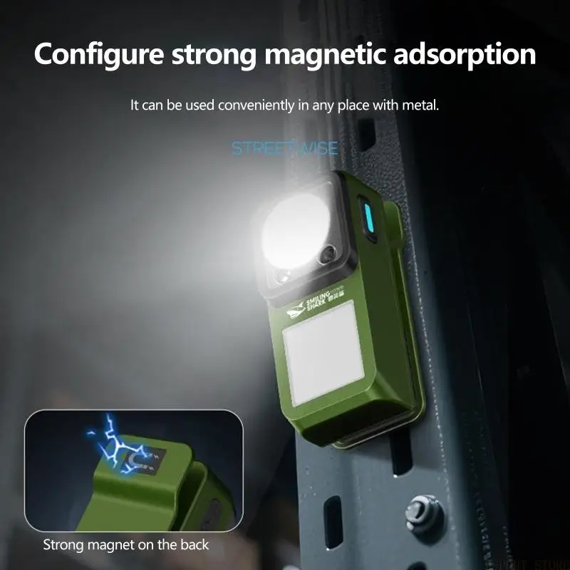 U2JB Multifunctional Adjustable Brightness LED Lamp with Battery for Emergency Use