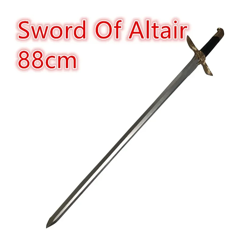 Big 1:1 Sword Weapon Game Anime Cosplay Gold Wing Sword Prop Role Play Gift Safety PU Golden King Sword 87cm