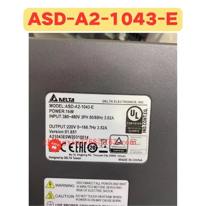 Unidad usada ASD-A2-1043-E ASD A2 1043 E Función normal probada OK