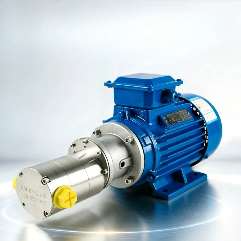 Stainless Steel Magnetic Gear Pump Corrosion Resistant Self-Priming Liquid Filling Metering Pump
