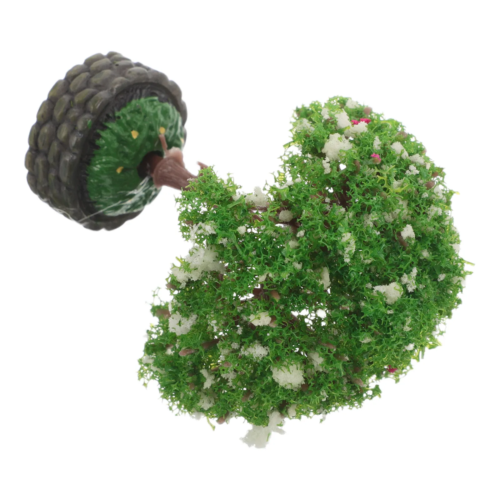 Miniature Courtyard Artificial Landscape Trees Realistic Plastic Craft Accessories for Micro Landscape Decoration Mini Garden