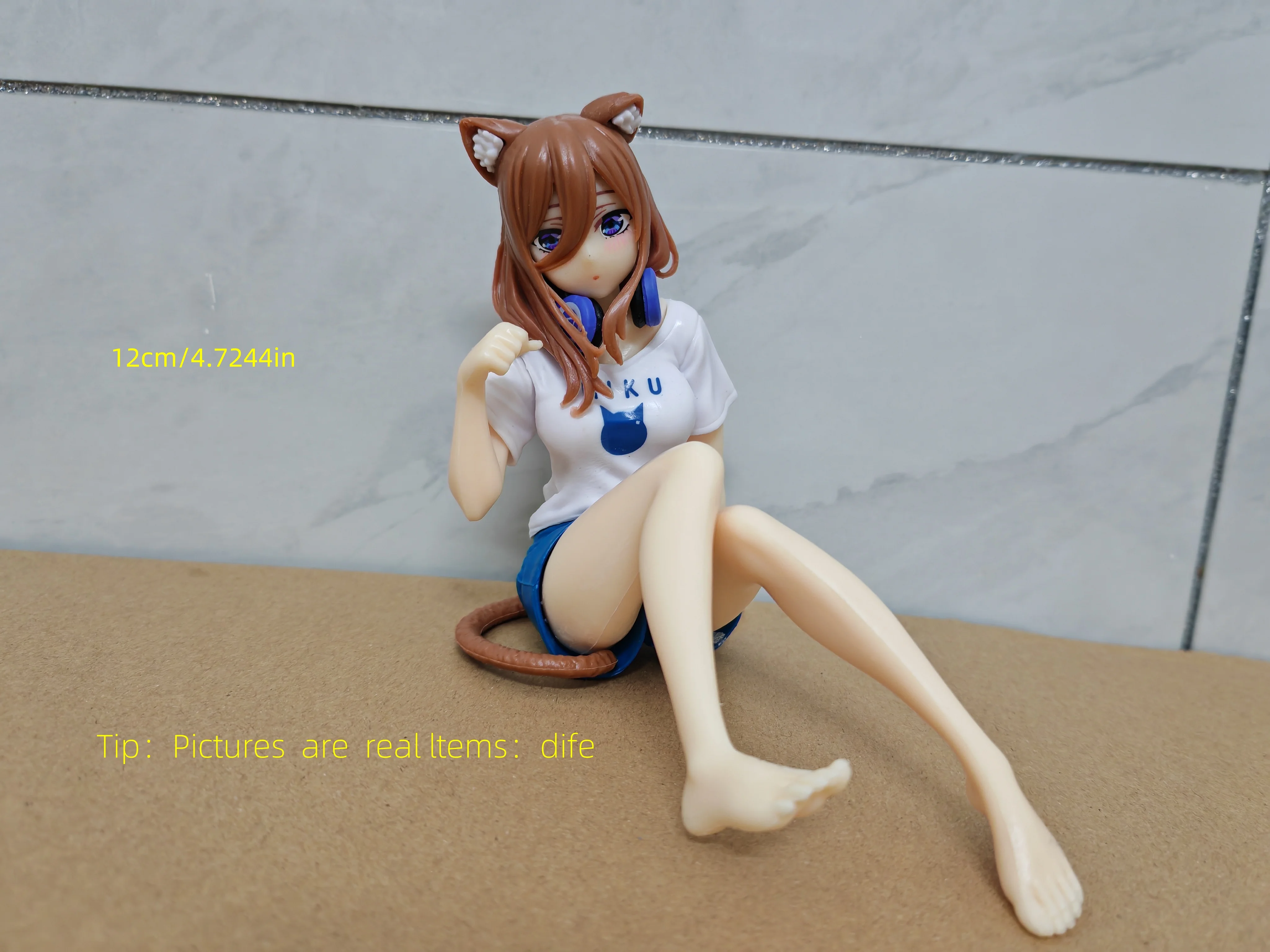 ฟิกเกอร์อนิเมะ The Quintessential Quintuplets ตัวละครนากาโนะ นิโนะ และ นากาโนะ มิคุ ของสะสมตั้งโชว์ ตกแต่งโต๊ะทำงาน ของเล่น ของขวัญวันเกิด