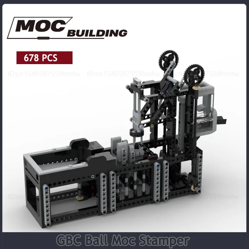 

GBC Ball Moc Stamper Motor Building Block Технология Кирпичи Коллекция головоломок Игрушки DIY Сборная модель Спортивные рождественские подарки