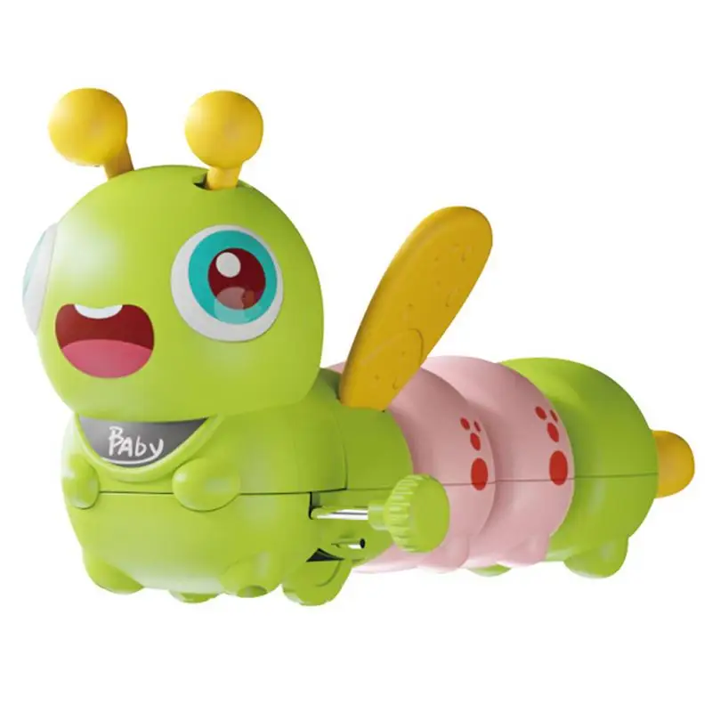 Wind Up Caterpillar Walking Toy Vorschul-Kleinkind-Aktivitäten Spielzeug Wind-Up-Mechanismus für Aktivitäten im Vorschulalter Kleinkind Lustig Niedlich