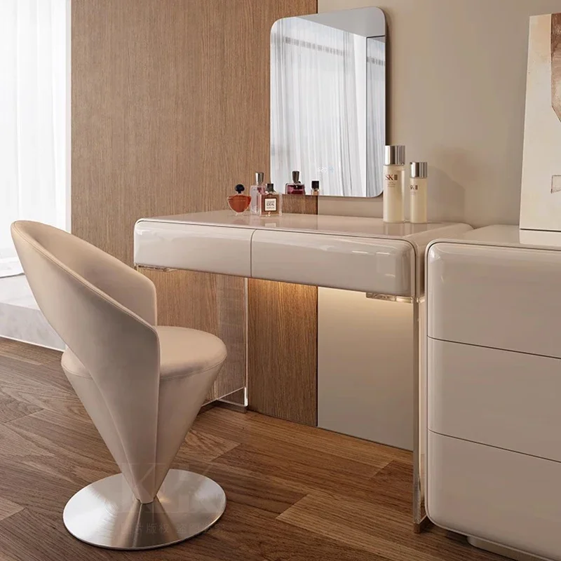 Italian Minimalist Ressing Table Luxury Makeup Bedroom European Dressing Table Penteadeira Para Quarto Bedroom Furniture