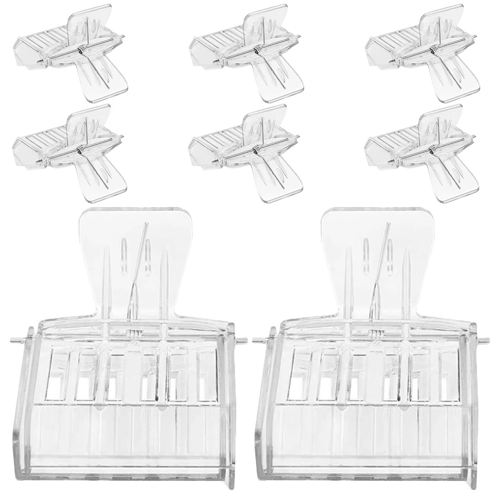 

8Pcs Plastic Bee Breeding Cage Transparent Lightweight Durable Beekeeping Tools Bee Incubation Bases Rearing Cups