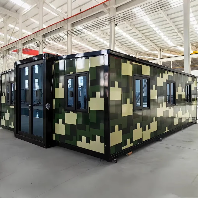 Premium Steel Frame Container House with Durable Custom Mobile Home 20ft 40ft 3 Bedrooms Expandable