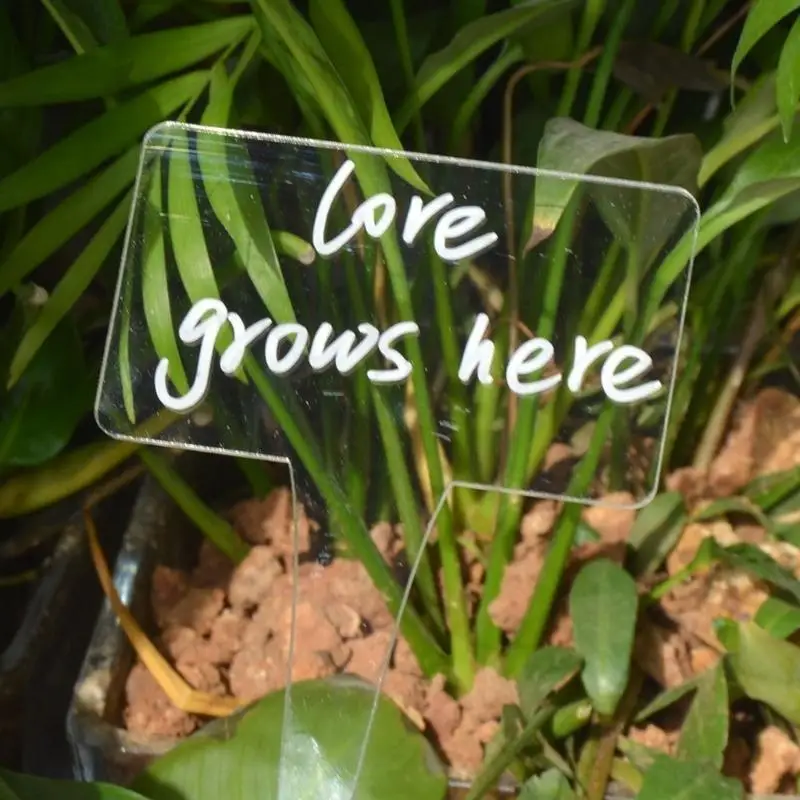 Waterproof Plant Marking Label Garden Decoration Plant Label Nursery Marker with Whiteboard Pen Outdoor Flowerpot Supply 
