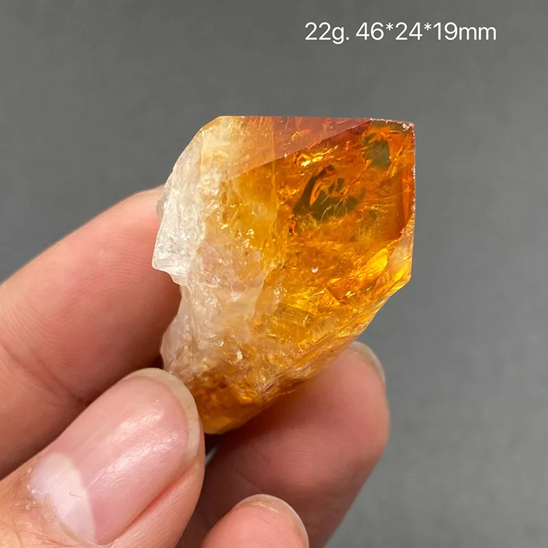 100%  Natural citrine Mineral Specimens Stones and Crystals Healing Crystal from China