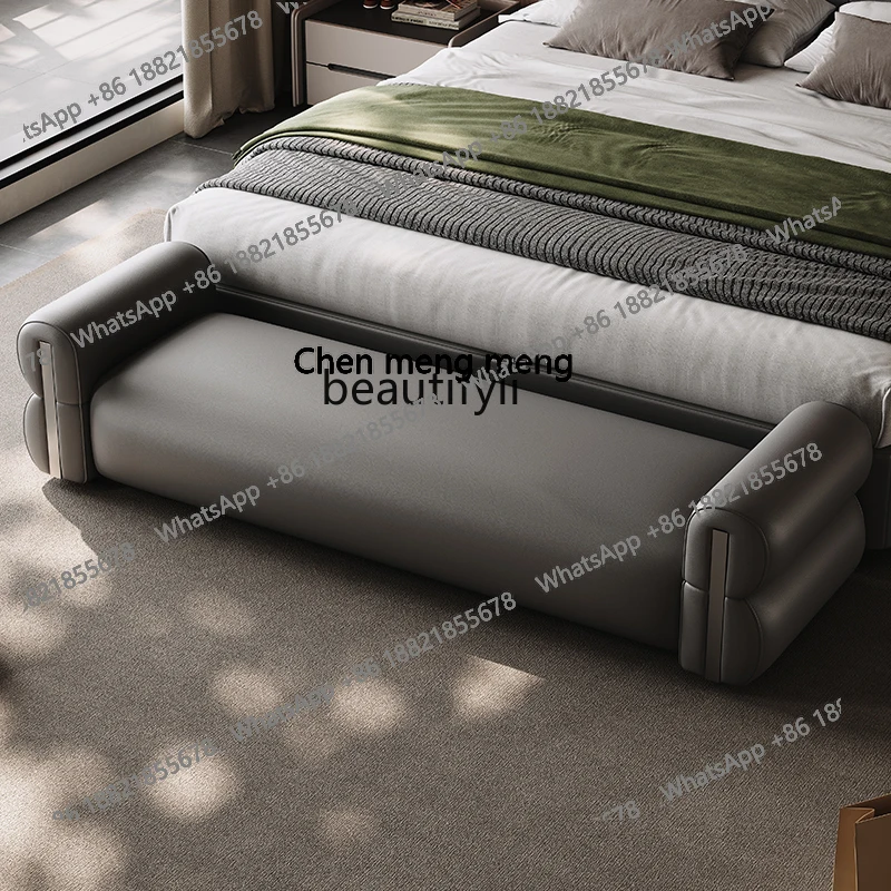 Italian, Bedroom Minimalist Front Stool Bed Simplicity Modern Bedside, Bench Cloakroom Sofa Stool H