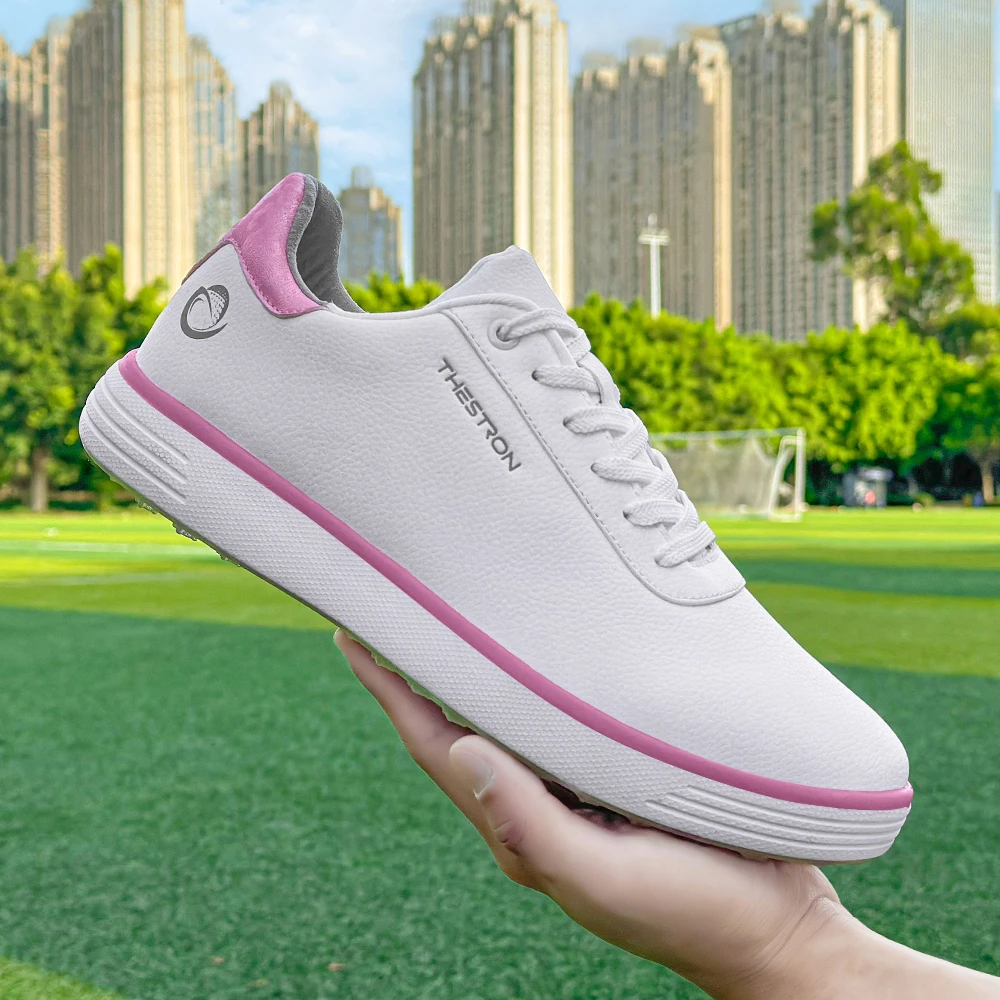 

Ladies' Golf Shoes, Outdoor Plus Size Fitness Nail Free Comfortable Golf Shoes, Fashionable Casual Walking Shoes