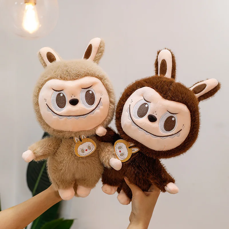 

25cm Kawaii Rabbit Labubu Plush Doll Toy Cartoon Cute Girls Suppleness Doll Children Festivals Birthday Gift for Kids