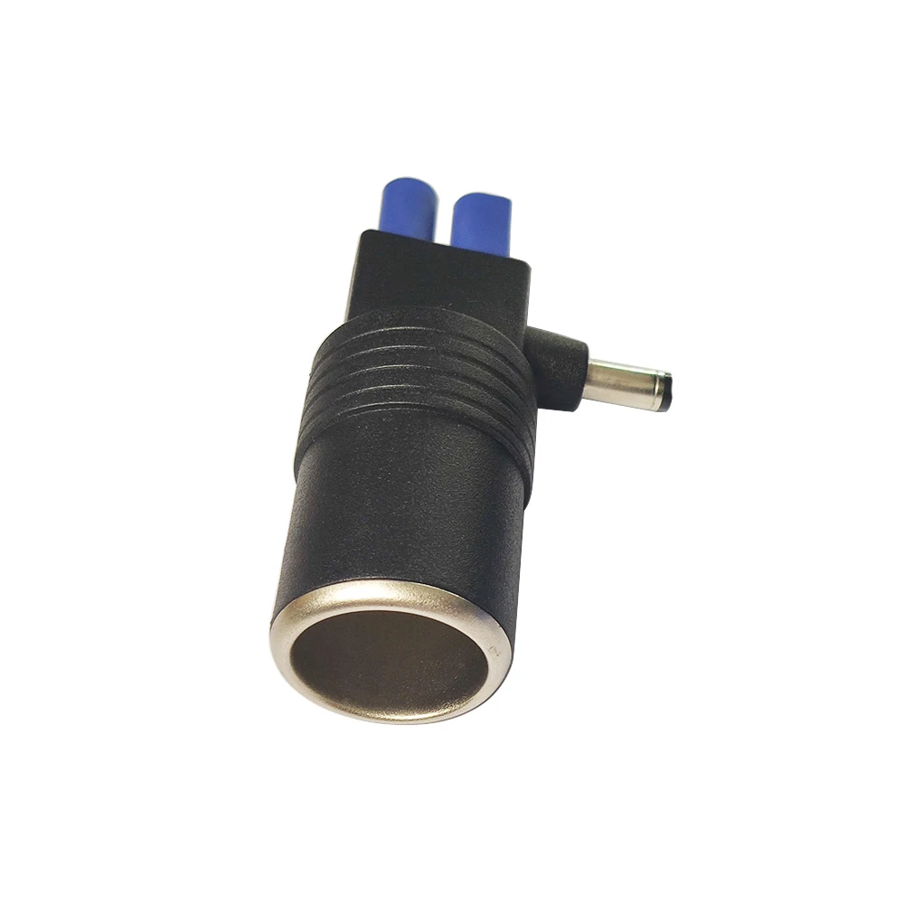 

1Pcs Universal EC5 Female DC 5.5mm x 2.1mm Cigarette Lighter Female Socket Adaptor For 12V Car Battery Jump Start