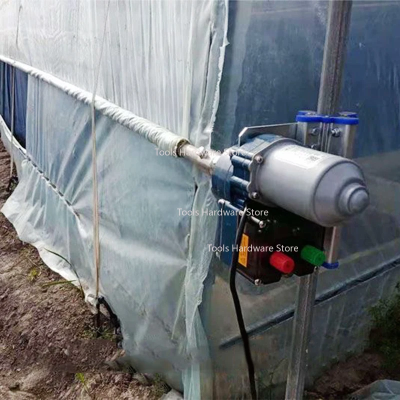 220 فولت الكهربائية فيلم الأسطوانة الدفيئة مزرعة الأسطوانة آلة أعمى التلقائي التهوية رافع الملحقات نسخة مطورة