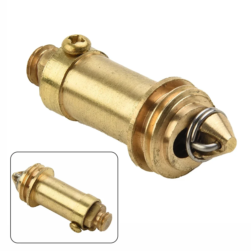 1/2pcs Spring Plug /Bounce Valve Brass Basin Sink Bath Replacement Waste Easy Pop Up Click Clack Plug Bolt Spring Mechanism