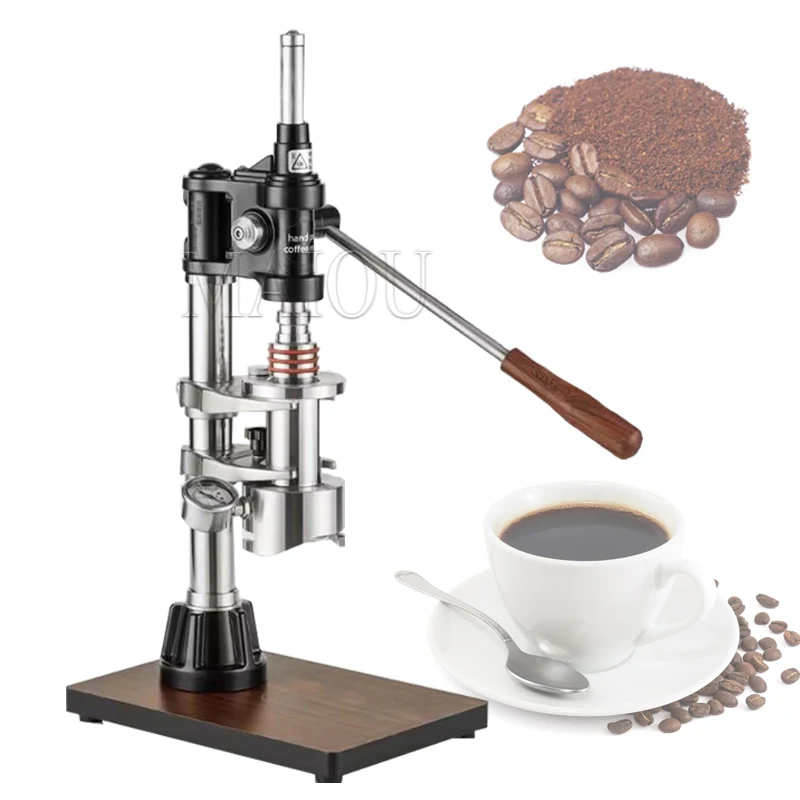 Household Commercial Manual Espresso Extraction Variable Pressure Lever Coffee Maker Hand Press Coffee Machine