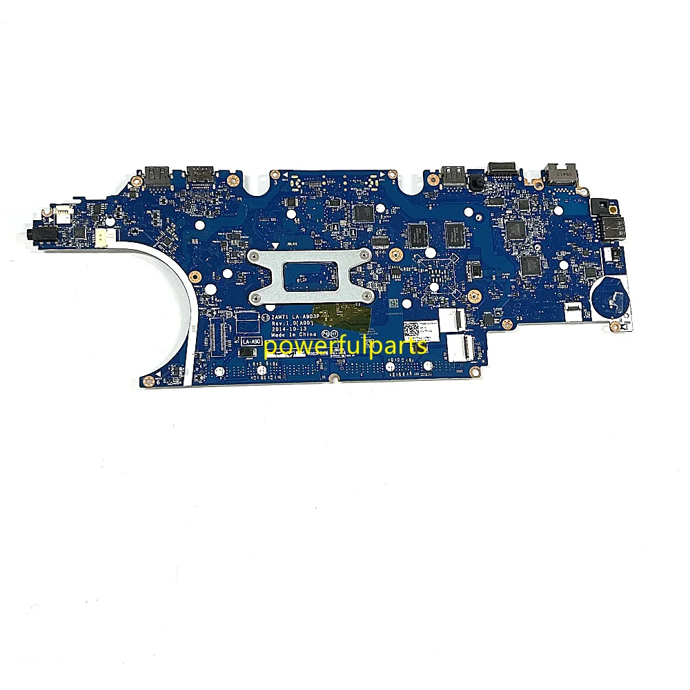 ZAM71 LA-A903P For Dell Latitude E5450 Motherboard 0RH5PW 017FG2 i5-5300 i7-5600 Cpu With Graphic On-Board Working Good