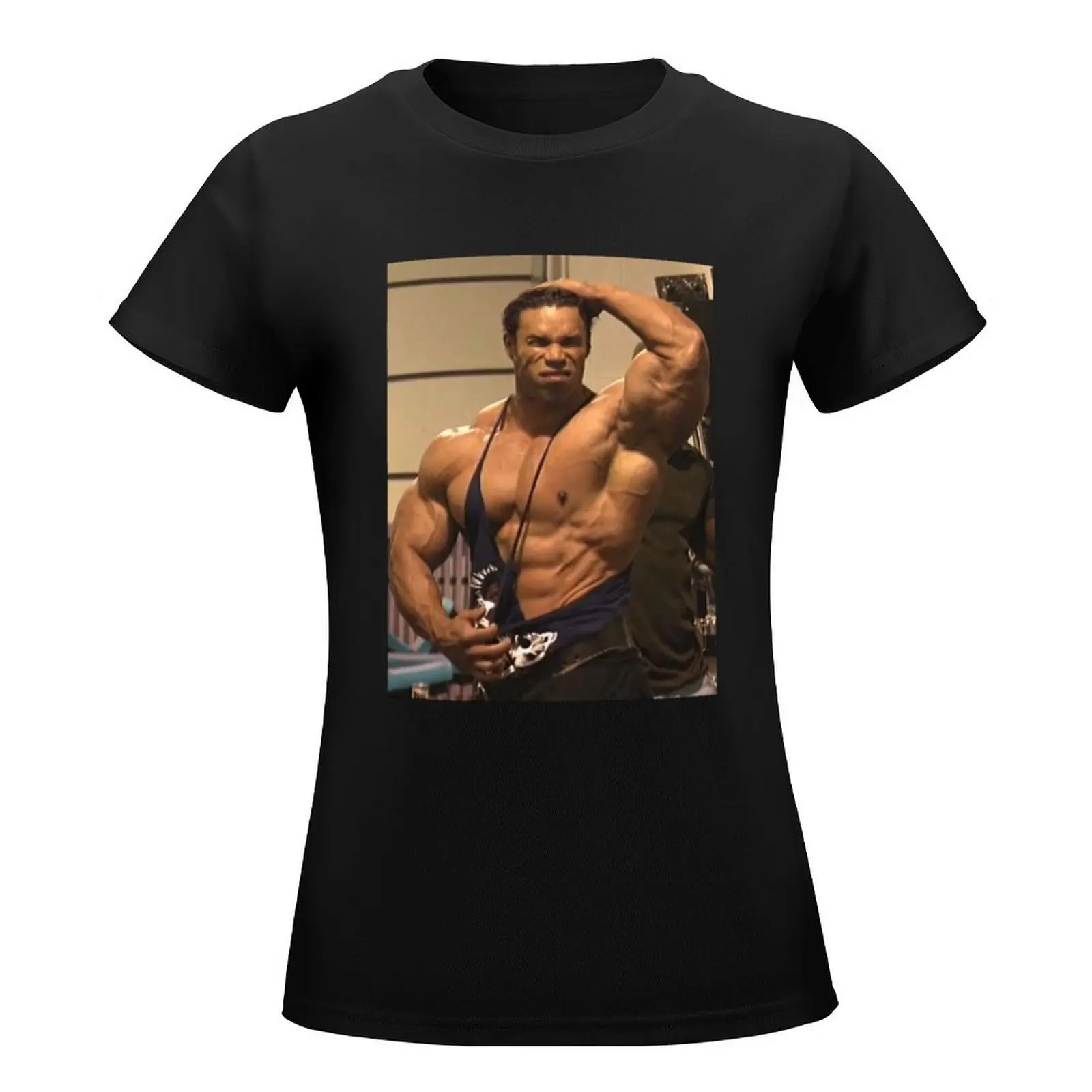 kevin levrone T-Shirt summer clothes customizeds heavyweights vintage Women clothes