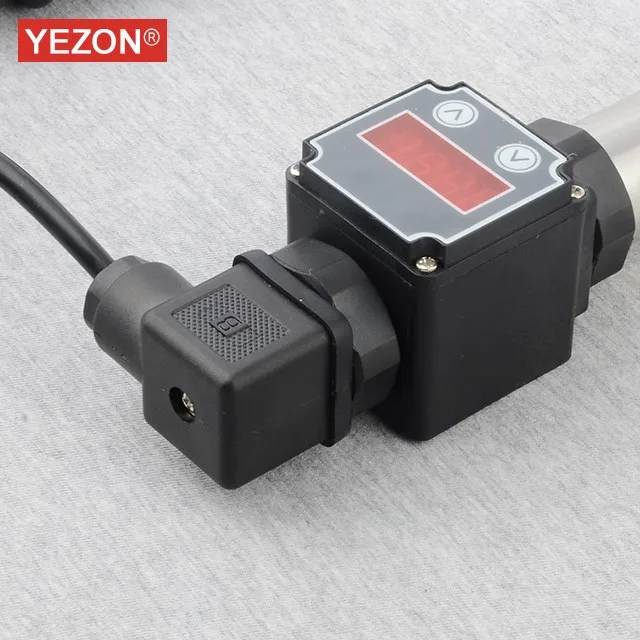 Herssman Economical High Temperature Transmitter for Hot Water LED Display RTD Thread Mounting 4-20mA Output OEM/ODM