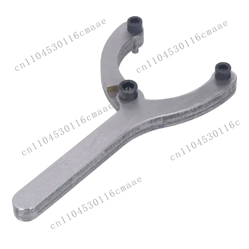 Nut Wrench Alloy Steel Fine Appearance Adjustable Gland Nut Spanner with Pins for Removing Hydraulic Cylinder