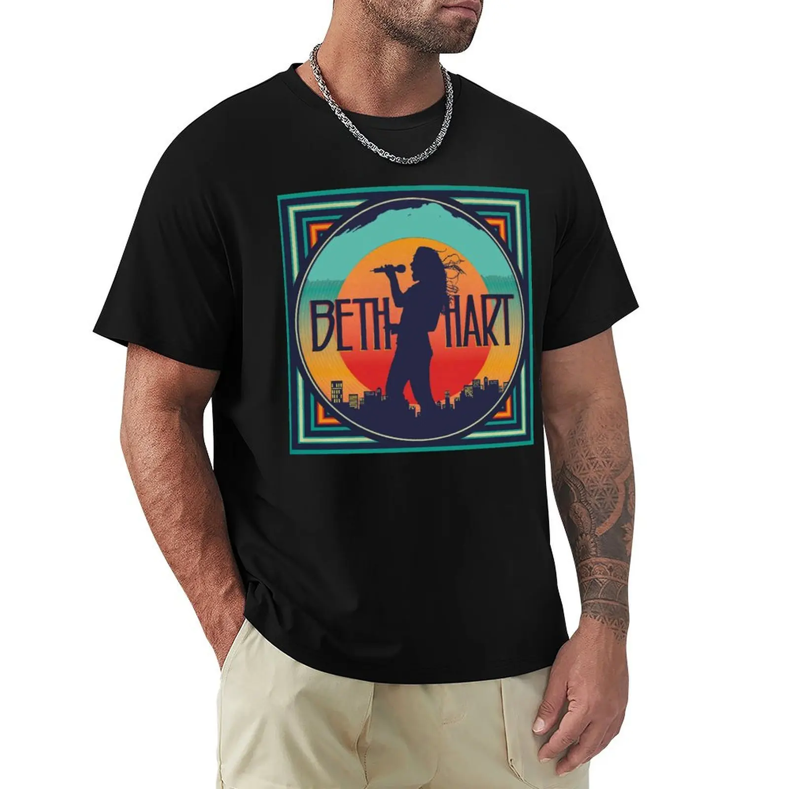 

Beth Hart, the queen of blues-rock. T-Shirt plus size clothes Clothing clothes for men