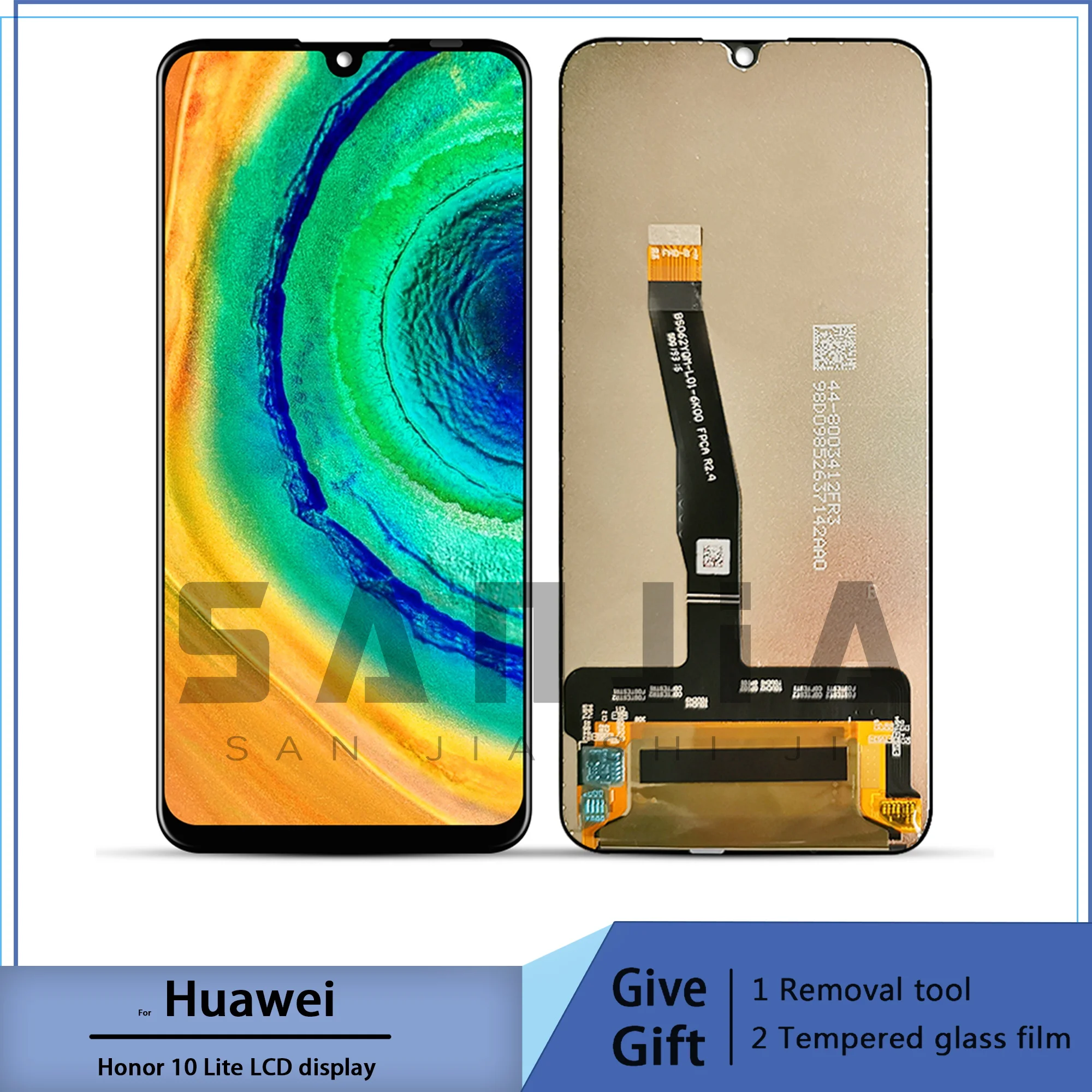 

For 6.21 inch huawei honor 10 lite lcd screen display touch digitizer assembly for honor 10i HRY-LX1 HRY-LX2 with frame