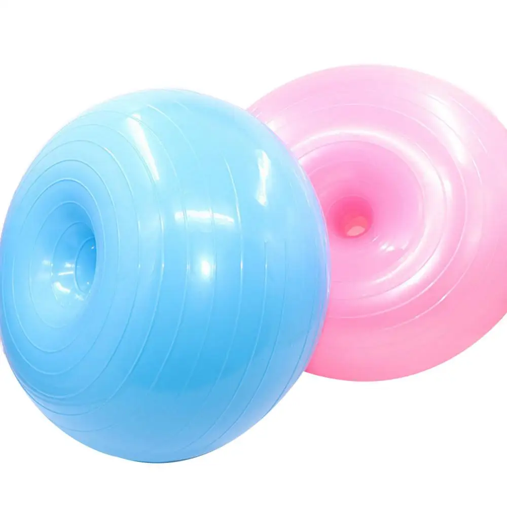 Yoga Ball Inflatable 50cm Donut Gym Exercise Workout Fitness Pilates Balance Yoga Ball