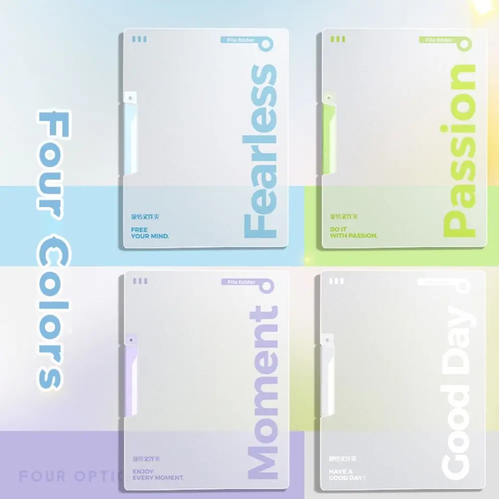 

Новая папка для файлов PP формата А4, боковая открытая пряжка, прозрачный зажим для хранения тестовой бумаги, вращающаяся папка контрактов, школьный офис