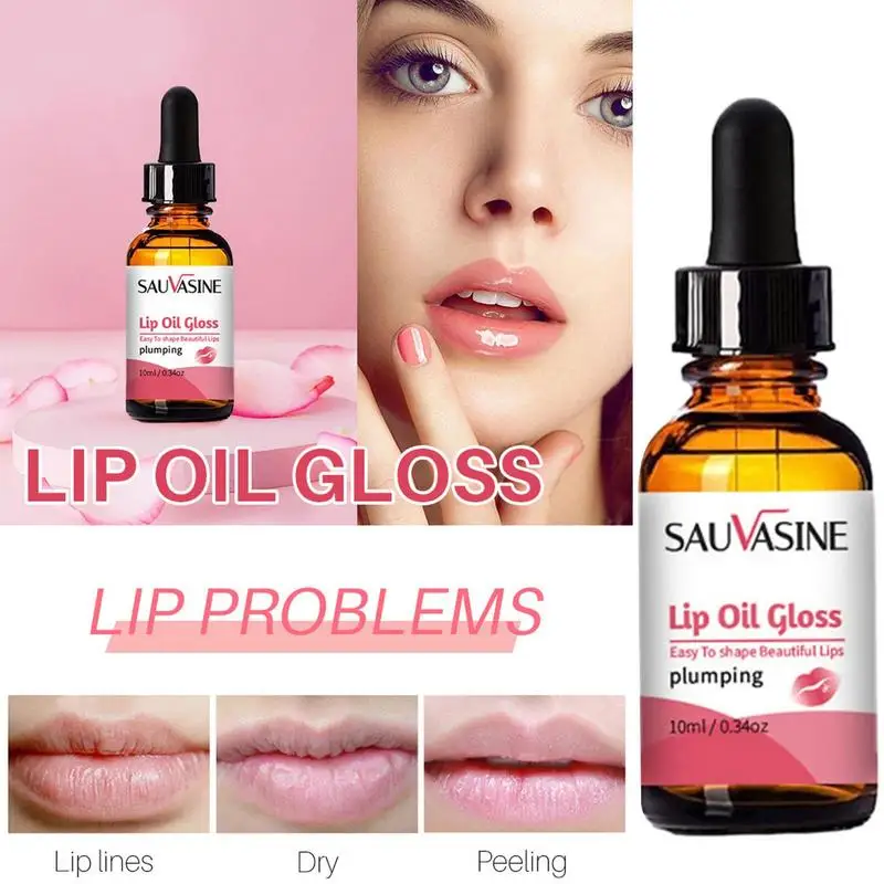 Plumper labial Natural, serum voluminizador instantáneo, potenciador de labios, laca de labios, aceite para calmar los labios secos, 10ml