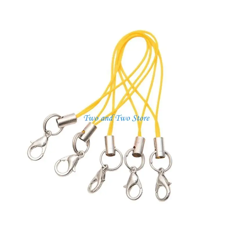 HX6F Phone Pendant Polyester Material Perfect for USB Drives MP3 Players Jewelry