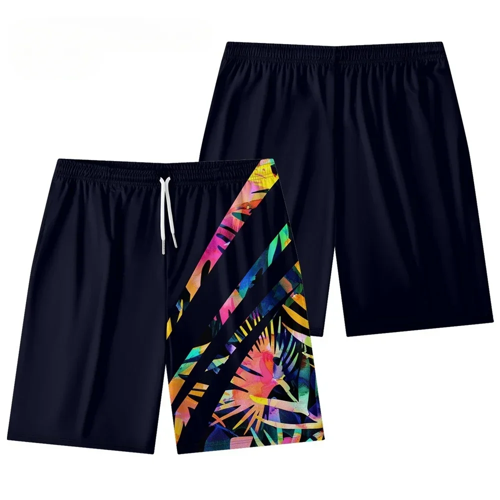 

Maple Leaf Painting Printed Style Oversized Streetwear Graphic Shorts Beachwear Casual Lightweight Summer Bottoms Up to 9XL