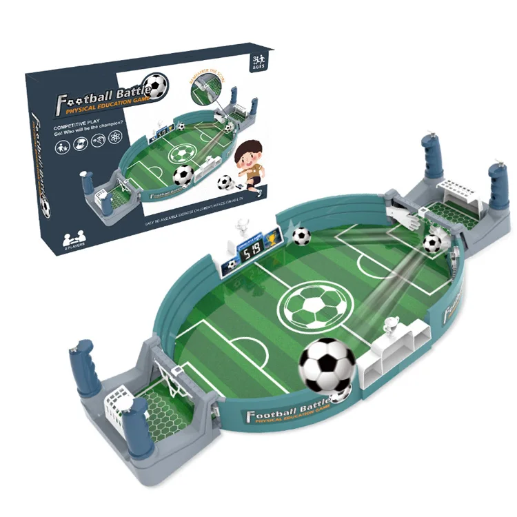 

Customized double football mini table football toy New desktop children's sports toy 2-4 years old plastic ball