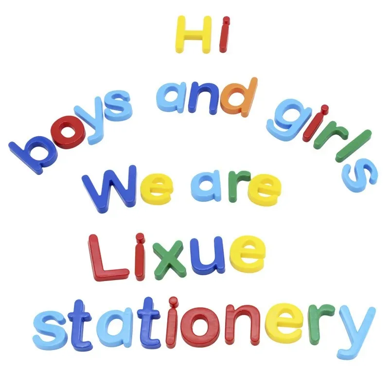 26 stks Magnetisch Leren Alfabet Letters Plastic Koelkast Stickers Peuters Kinderen Leren Spelling Tellen Educatief Speelgoed