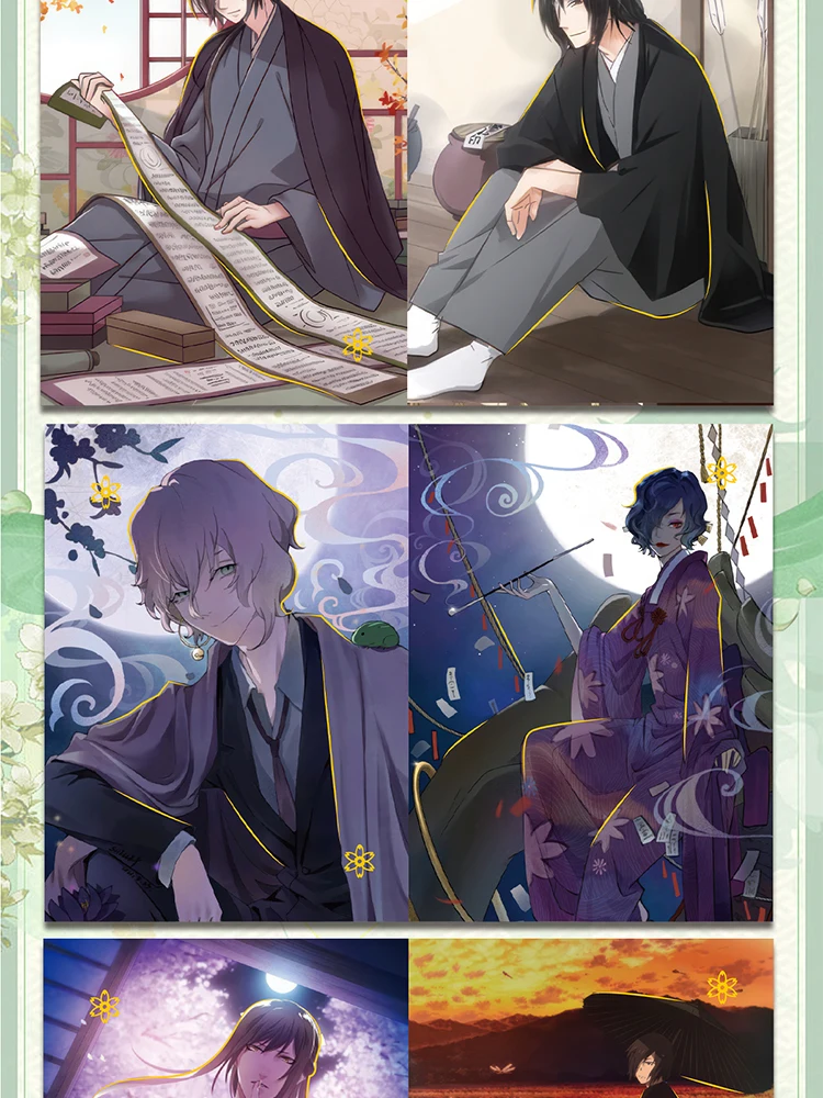 Male God Series Characters Cards Natsume's Book of Friends Collection Cards Palying Game Cards Doujin Toys And Hobbies Gifts