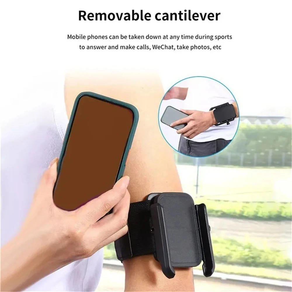 Multi-function Phone Holder for Car 360 Rotation Wristband Mobile Support Universal Phone Stand For Sports Cycling Motorcycle