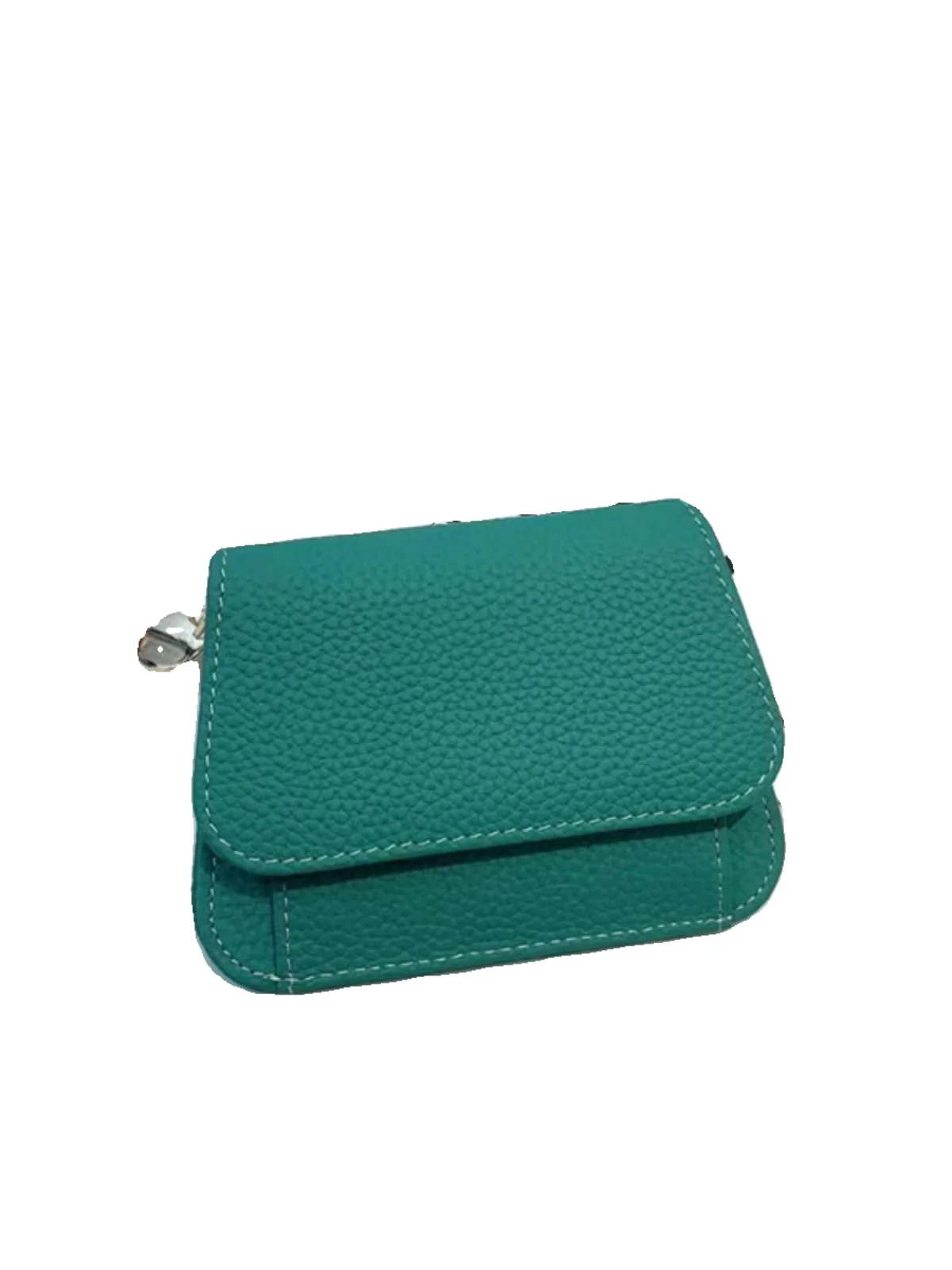 

New 2023 Genuine Leather Cact Women's Wallet Multi-Function Card Holder Pure Color ort Design Inteated Sle