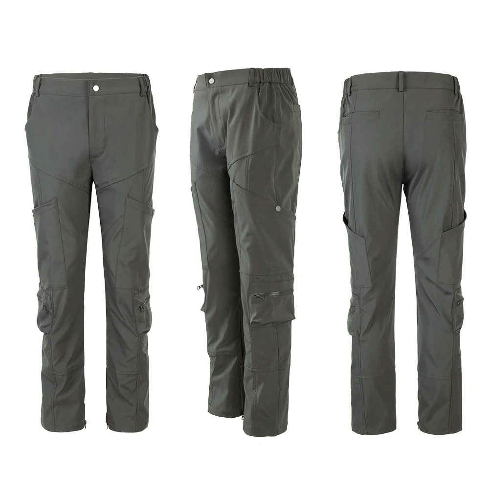 Street chic Zak met ritssluiting Functionele stijl Rechte broek Baggy cargobroek Hiphop Street Style Casual dagelijkse tactische herenbroek