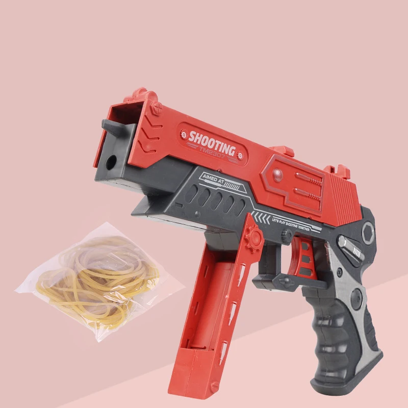 

Small Size Plastic Rubber Band Gun Toys Creative Gifts For Boy