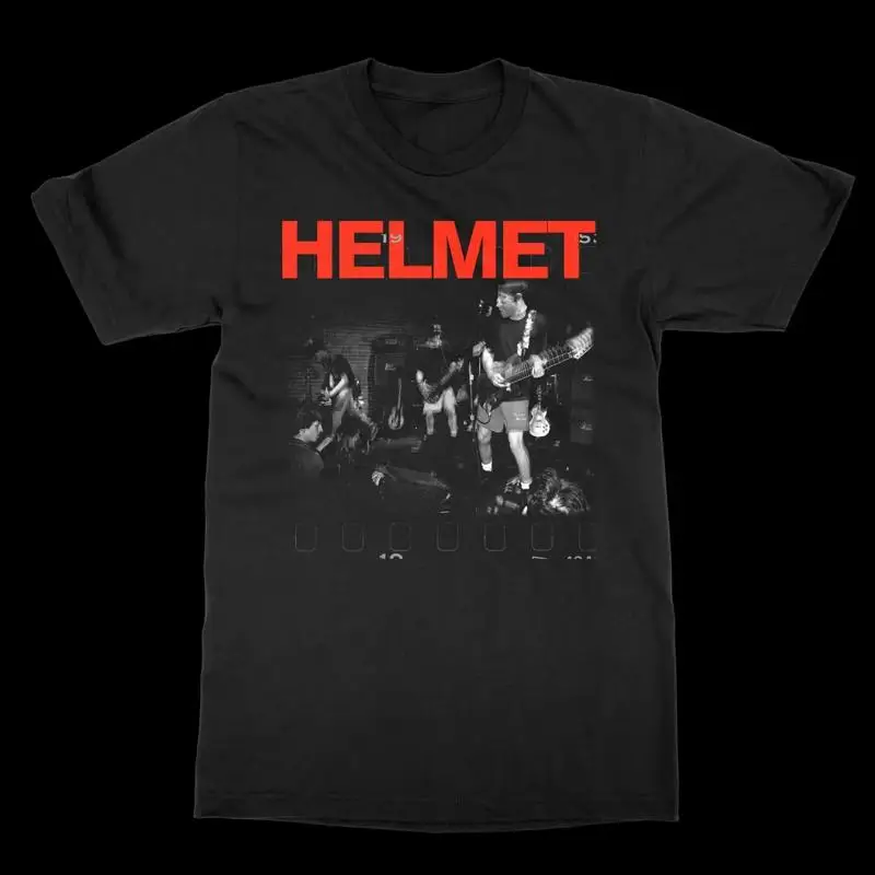 Живая и редкая футболка, шлем, черный хлопковый мужской S 5XL DO457 Живая и редкая футболка, шлем, черный хлопковый мужской S 5XL DO457