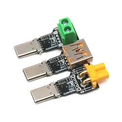PD3.1 140W Male USB TYPE-C PD Decoy Voltage Triggers Adapter 5V 9V 12V 15V 20V 28V Fast charging Power PD TO DC Charger battery
