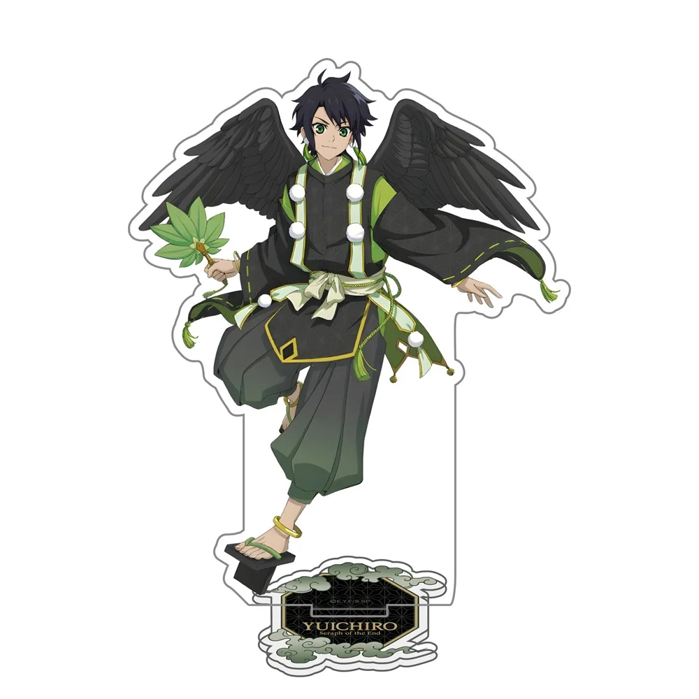 15CM Anime Seraph of the End Acrylic Stand Keychain Model Cosplay Characters Ornament Accessories Goods Collection Gifts