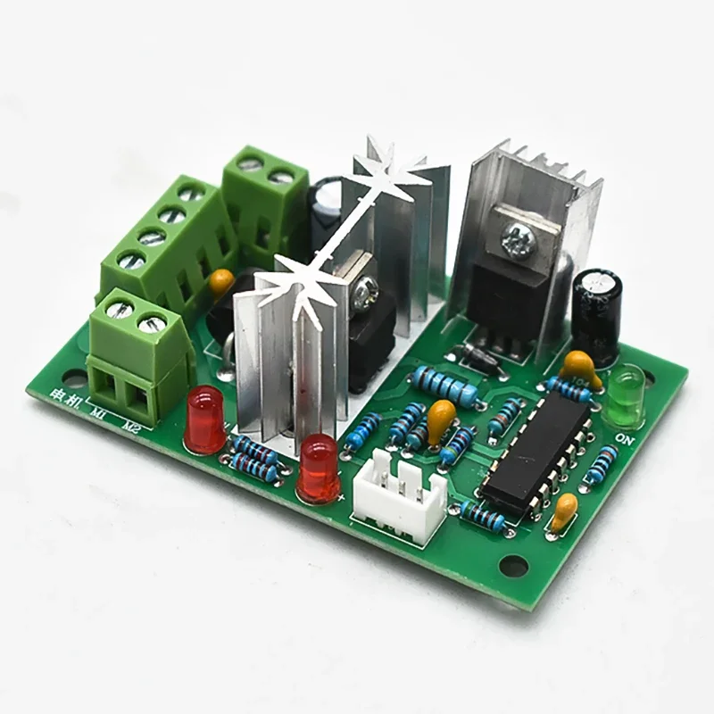 CCM2 Speed Controller for 12V 24V Micro DC Geared Motor with Forward and Reverse Speed Control 5%~95% Emergency Stop Switch