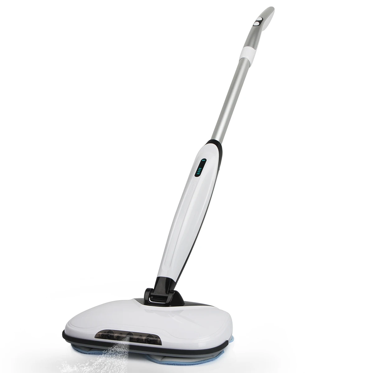 Smart Water Spraying Self Cleaning Light Weight Electric Mops for Wood Laminate Floor Cleaning Cordless With Spin Washable Head
