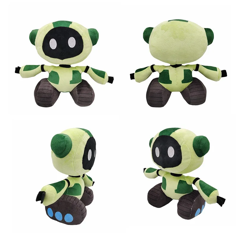 Boogie Bot Plush Poppy Playtime Soft Stuffed Robot Doll Cartoon Plush Toy For Home Decor Collectible Gift For Adult