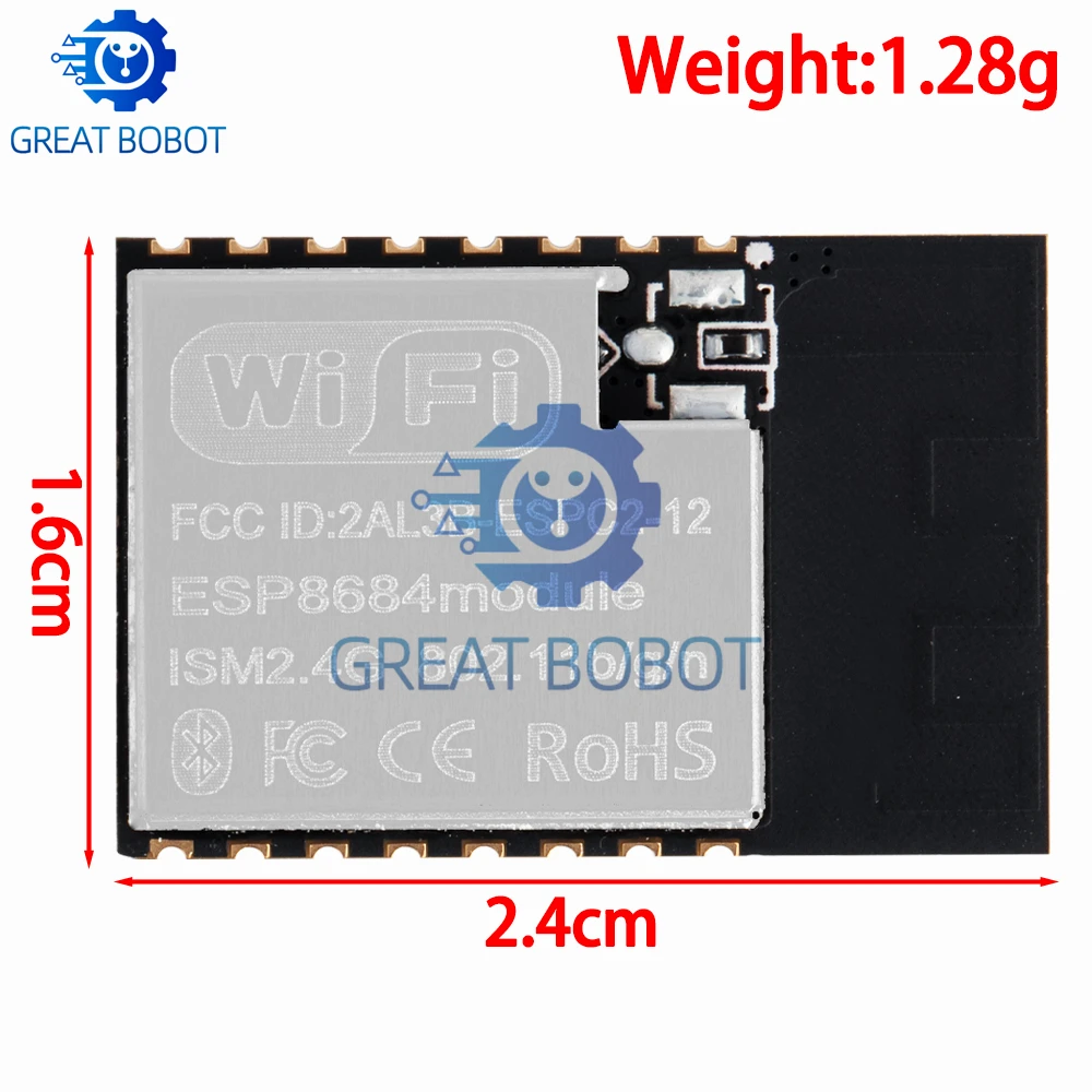 ESP32 ESP-32 Wireless Module ESP-32U ESP32-S ESP-32 ESP-32S ESP32-C2 ESPC2-12  ESP32-S3-N16R8 Dual-core WiFi& Bluetooth-compatib view 3