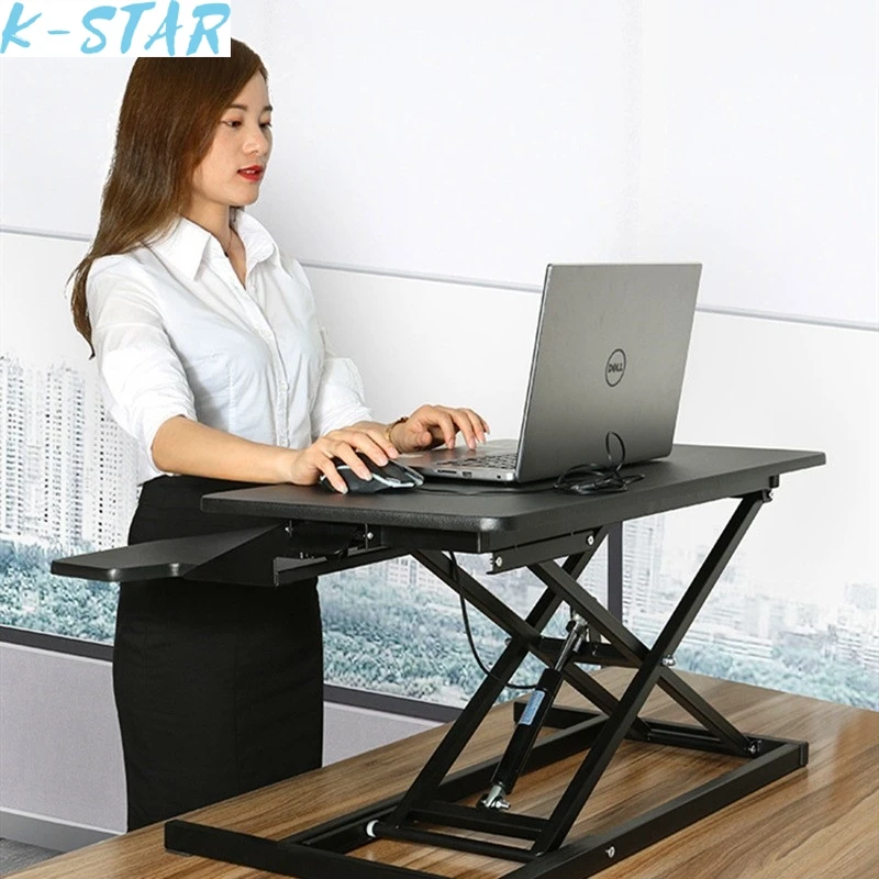 K-STAR Practical Lifting Computer Desk Mobile Workbench Increaseable Table  Portable Foldabl Table For Laptop Desk 2024 Dropship