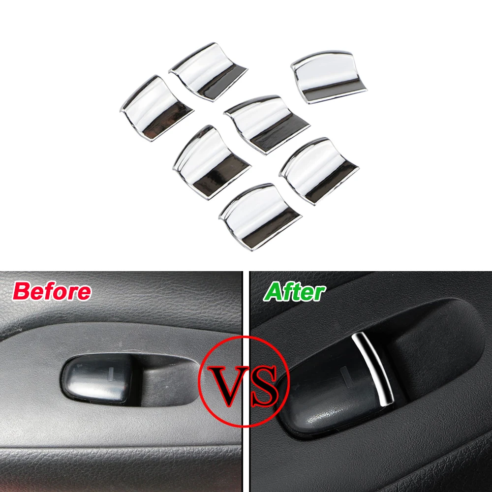 Car Windows Lift Cover Trim for Nissan X-Trail T32 Qashqai J11 Teana Altima Maxima Rogue Versa March Serena Juke Kicks Terra