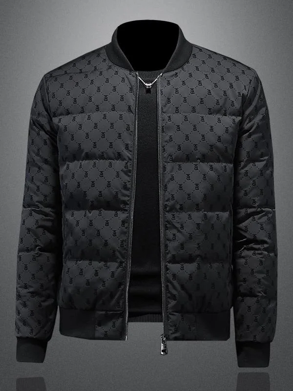 

Мужская зимняя куртка-пуховик с воротником-стойкой, новинка 2025 года, приталенная, из вельвета, теплая, белая, на пуху, повседневная верхняя одежда большого размера